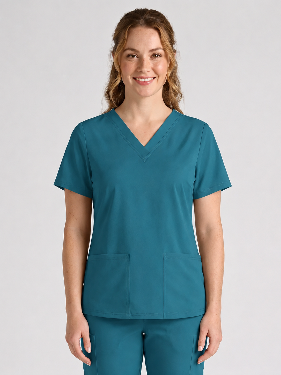Women's Cura DualPocket Scrub Top