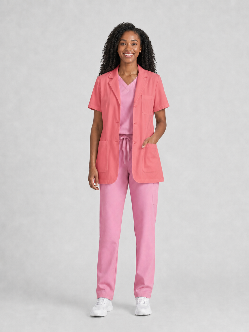 Women's Nuvra Classic Lab Coat - Therma Watermelon Red