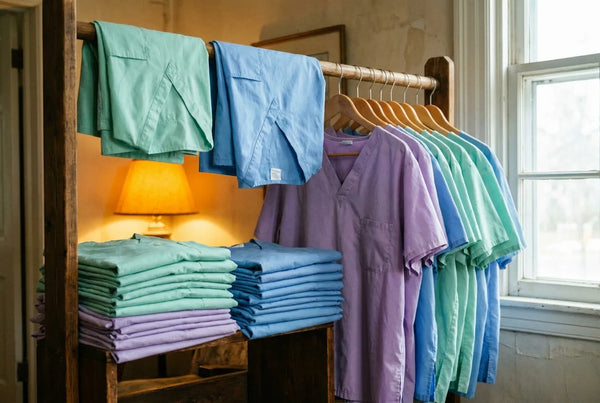 Scrub Color Psychology: The Visual Cooling Effect of Summer Colors