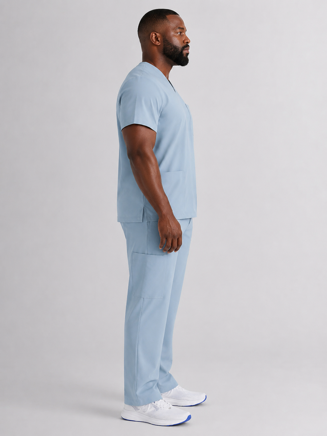 Men's Sana Triple Pocket Scrub Top