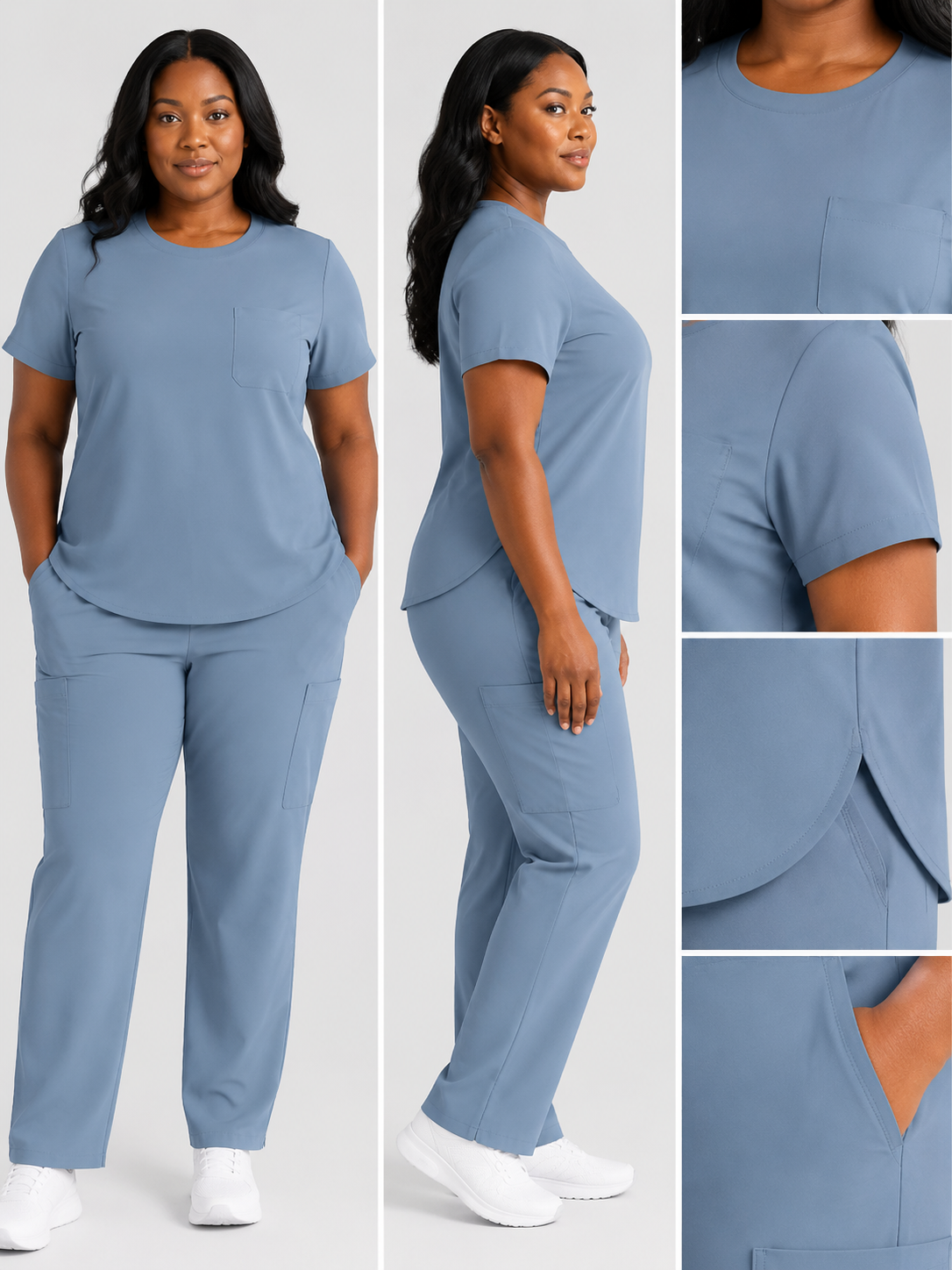 Women's Zira SinglePocket Scrub Top