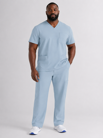 Men's Sana Triple Pocket Scrub Top