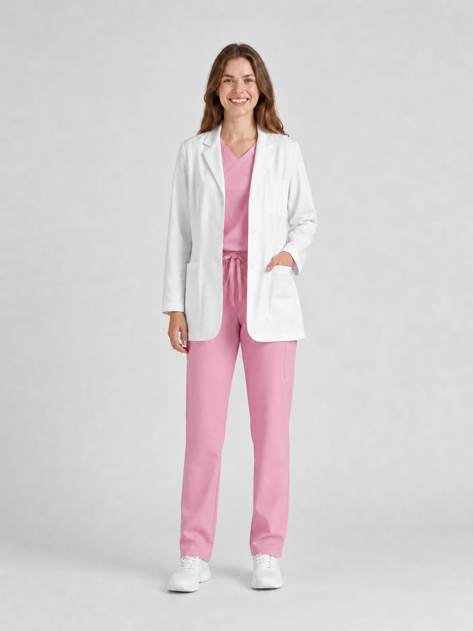 Women's Nuvra Classic Long Sleeve Lab Coat product image