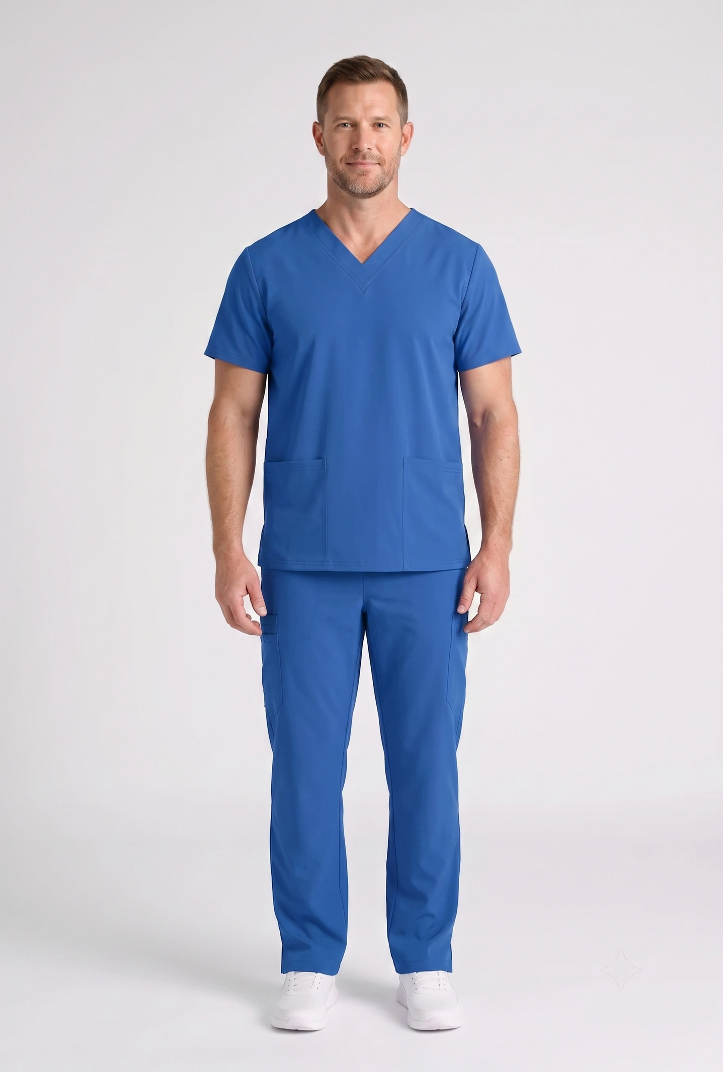 Men's Cura DualPocket Scrub Top