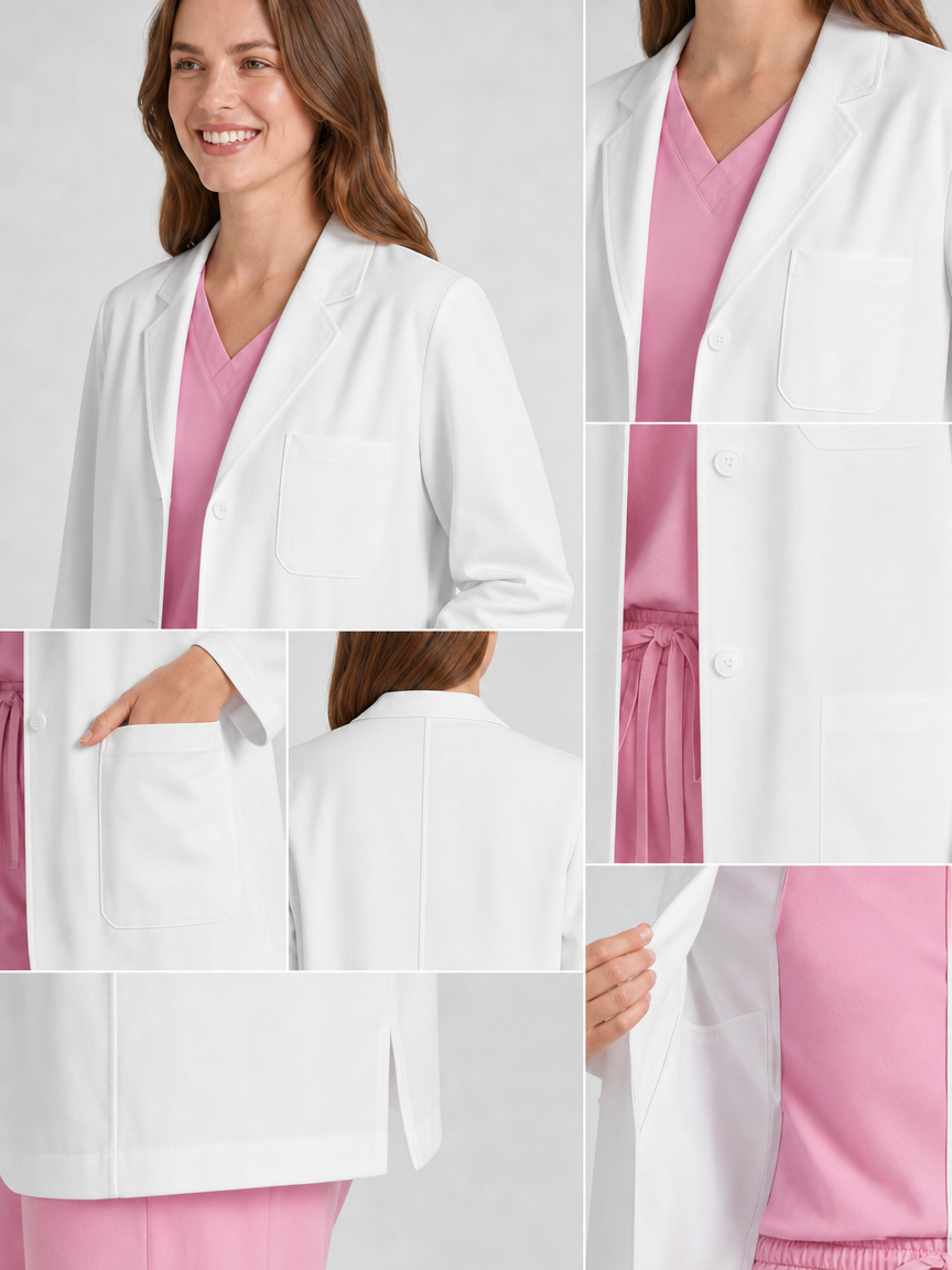 Women's Nuvra Classic Long Sleeve Lab Coat product image