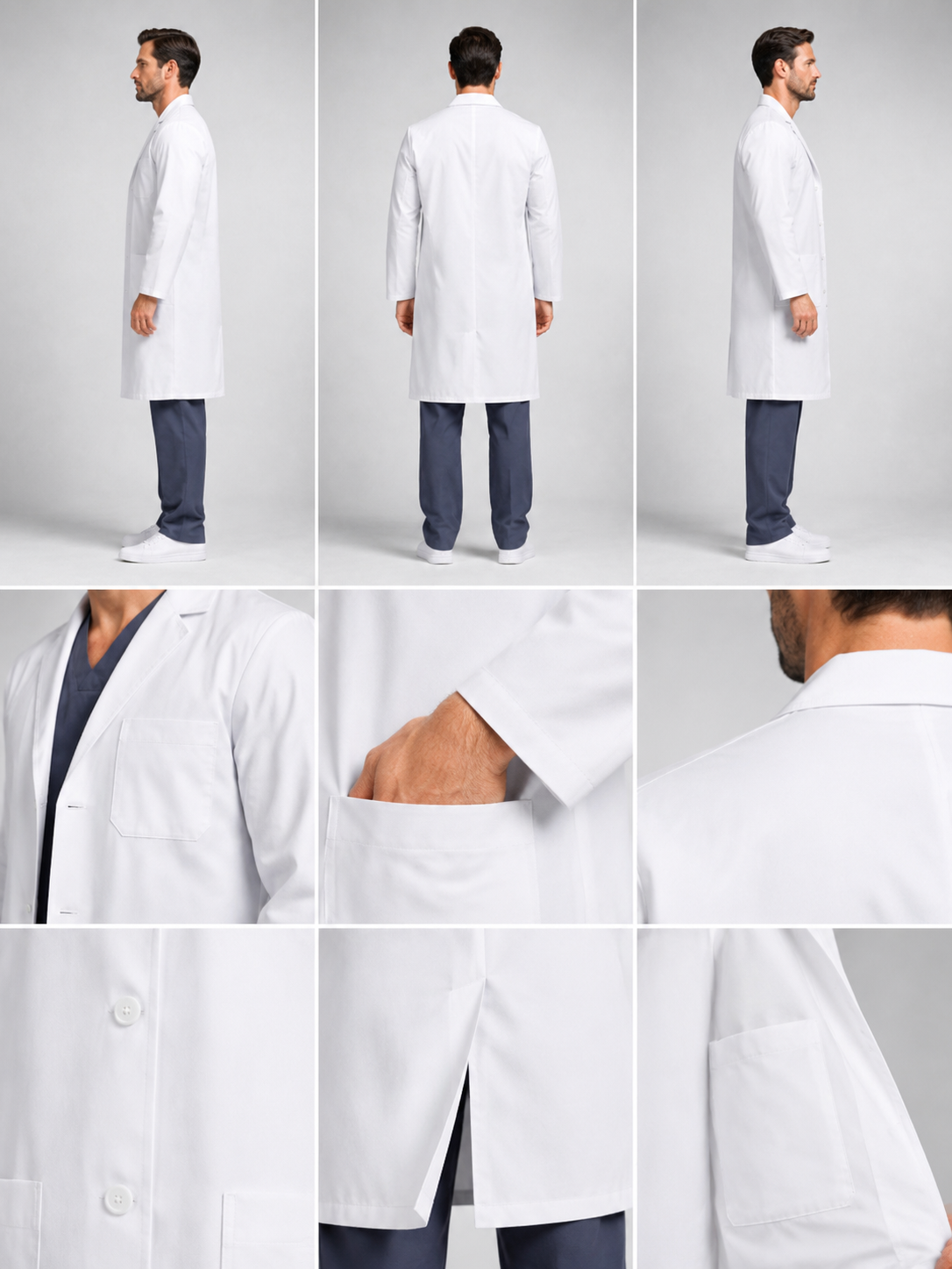 Men's Caelric Structured Lab Coat product image