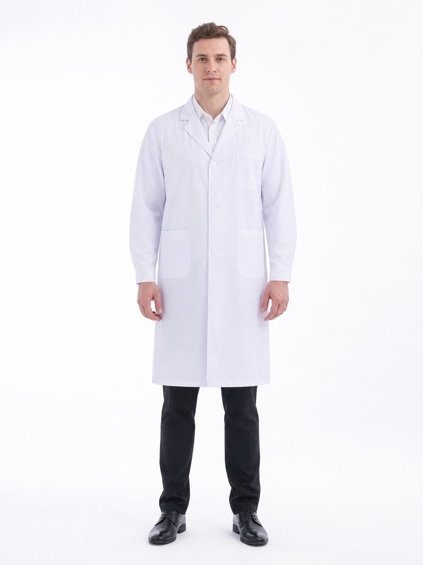 Men's Altair Classic Long Sleeve Lab Coat product image