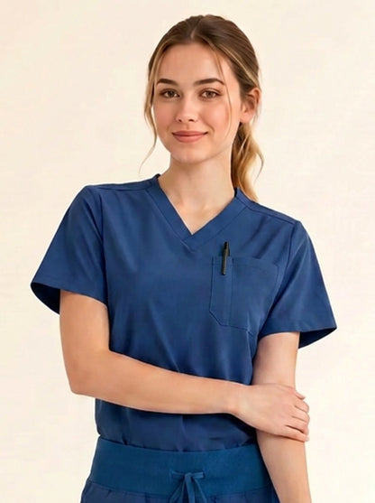 Women's Cura PenSlot Scrub Top