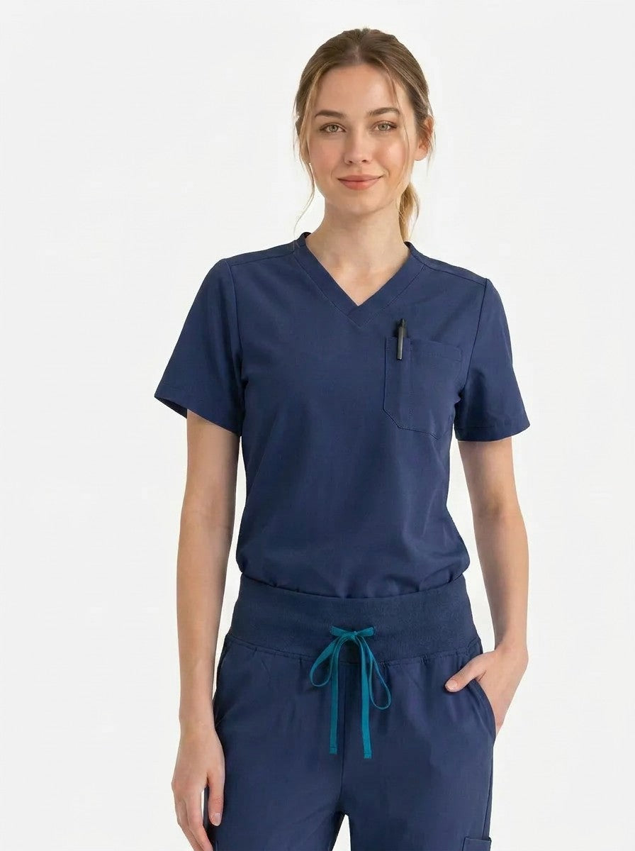Women's Cura PenSlot Scrub Top
