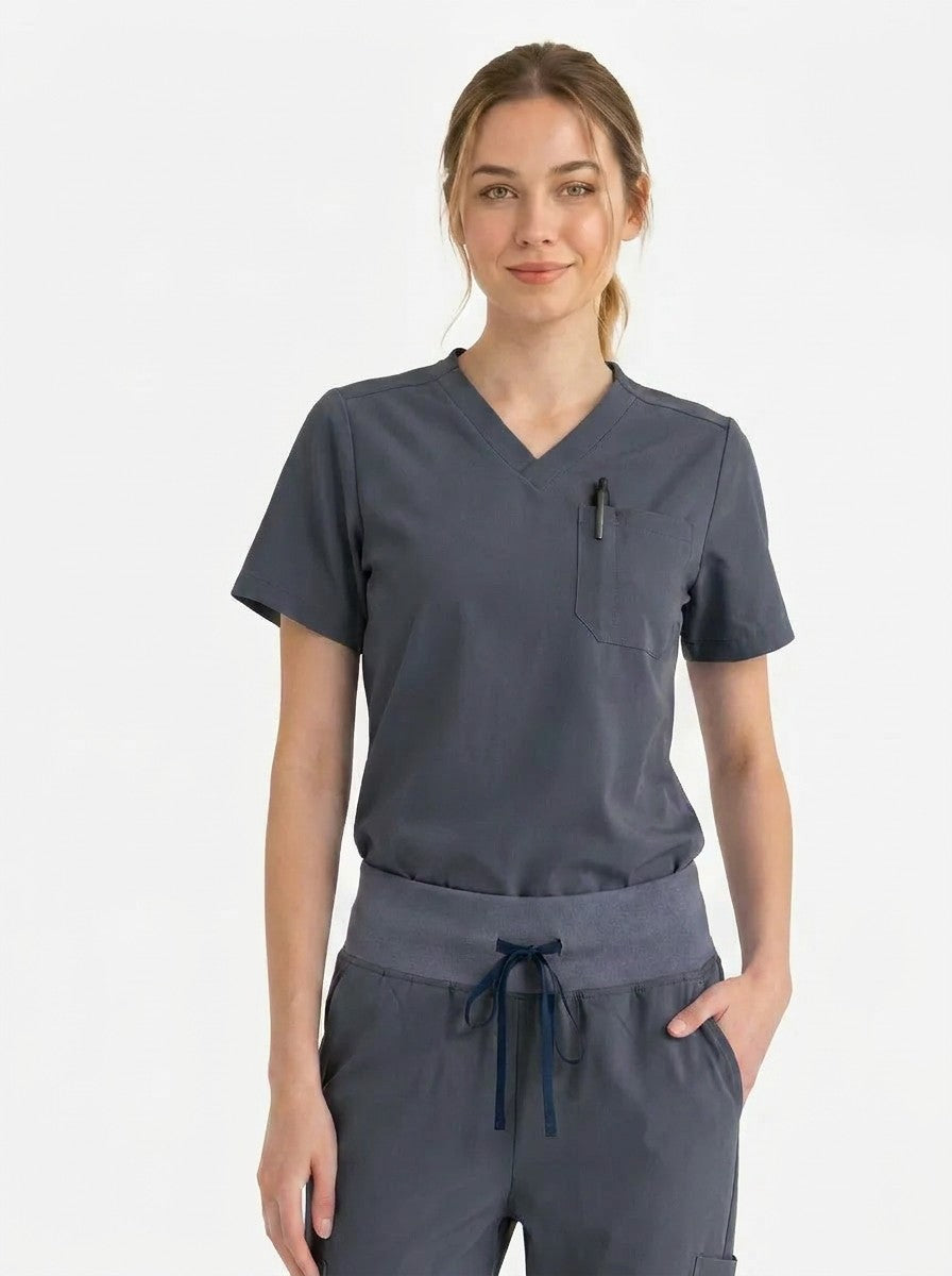 Women's Cura PenSlot Scrub Top