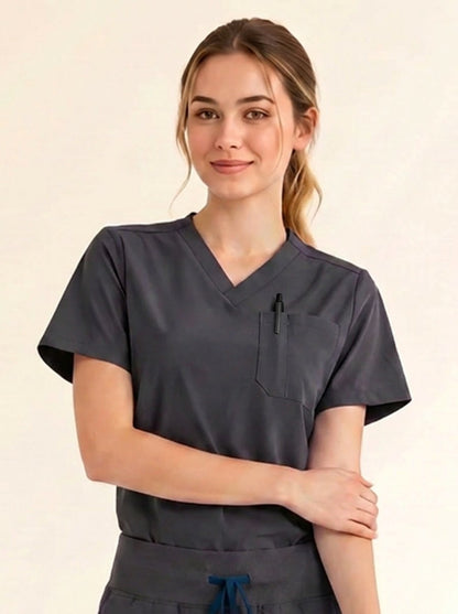 Women's Cura PenSlot Scrub Top