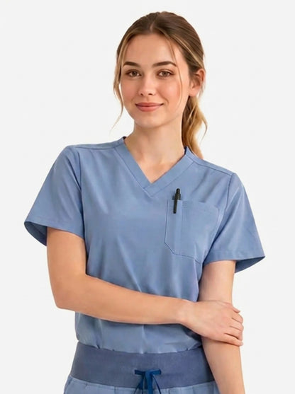 Women's Cura PenSlot Scrub Top