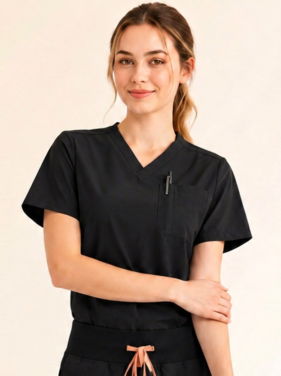 Women's Cura PenSlot Scrub Top