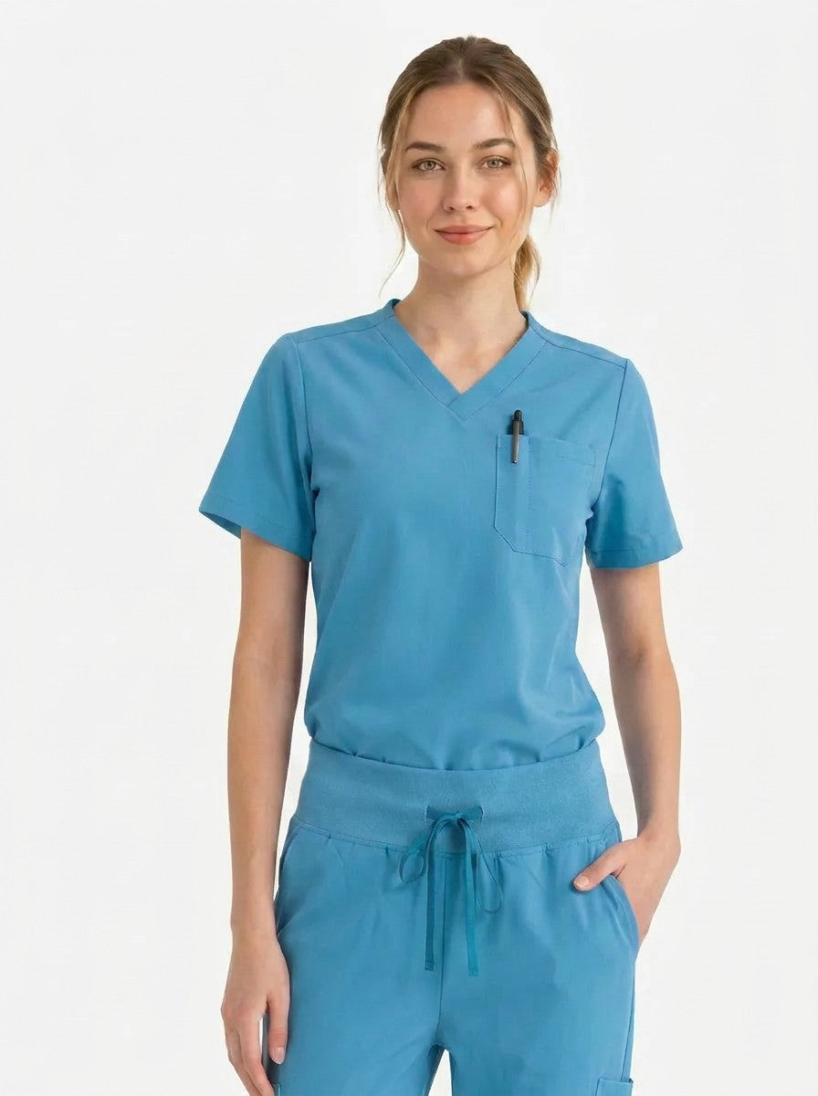 Women's Cura PenSlot Scrub Top