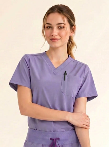 Women's Cura PenSlot Scrub Top