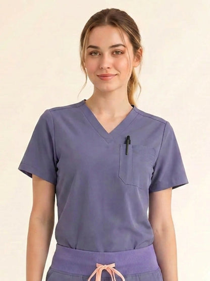 Women's Cura PenSlot Scrub Top