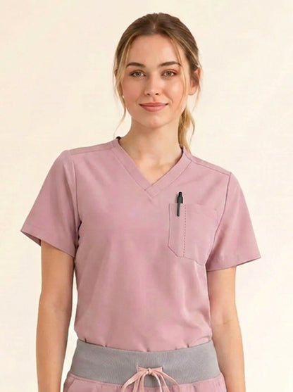 Women's Cura PenSlot Scrub Top