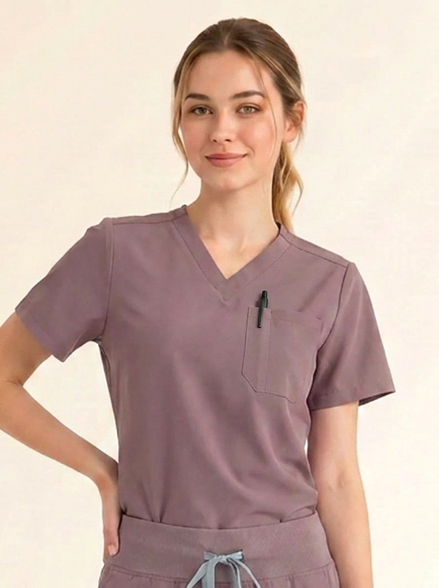 Women's Cura PenSlot Scrub Top