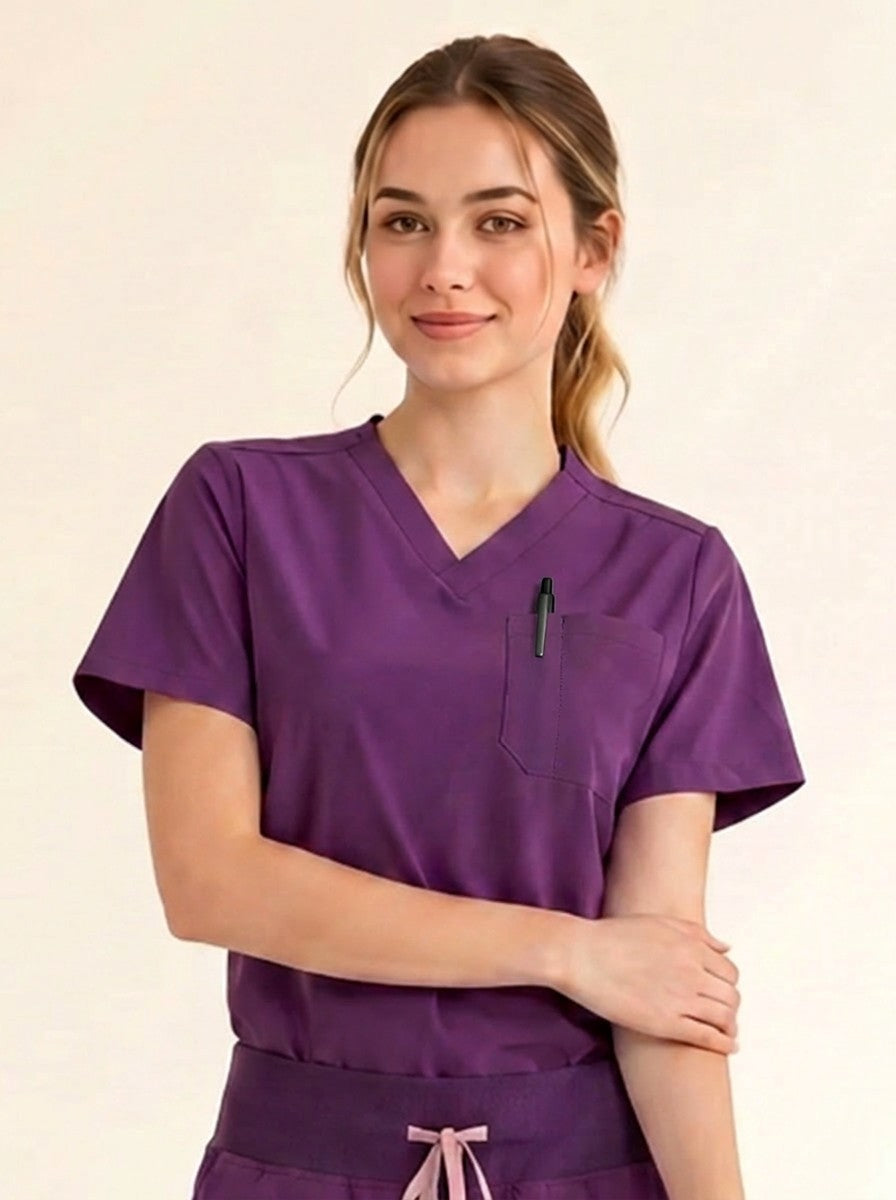 Women's Cura PenSlot Scrub Top