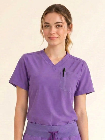 Women's Cura PenSlot Scrub Top