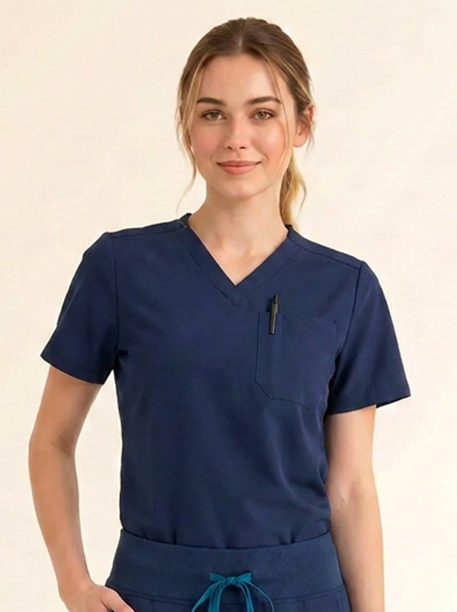 Women's Cura PenSlot Scrub Top