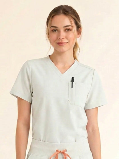 Women's Cura PenSlot Scrub Top