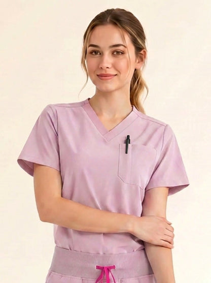 Women's Cura PenSlot Scrub Top