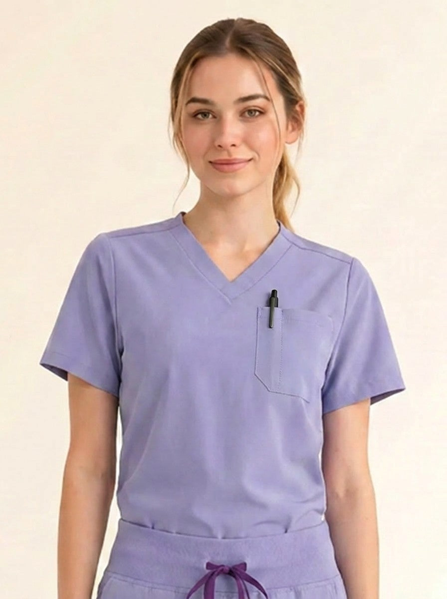 Women's Cura PenSlot Scrub Top