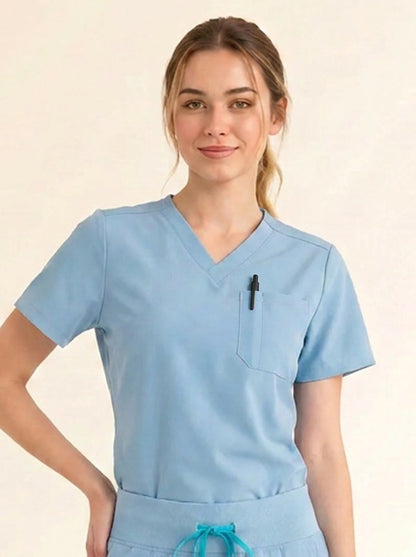 Women's Cura PenSlot Scrub Top