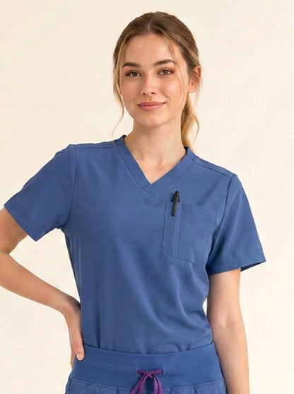 Women's Cura PenSlot Scrub Top