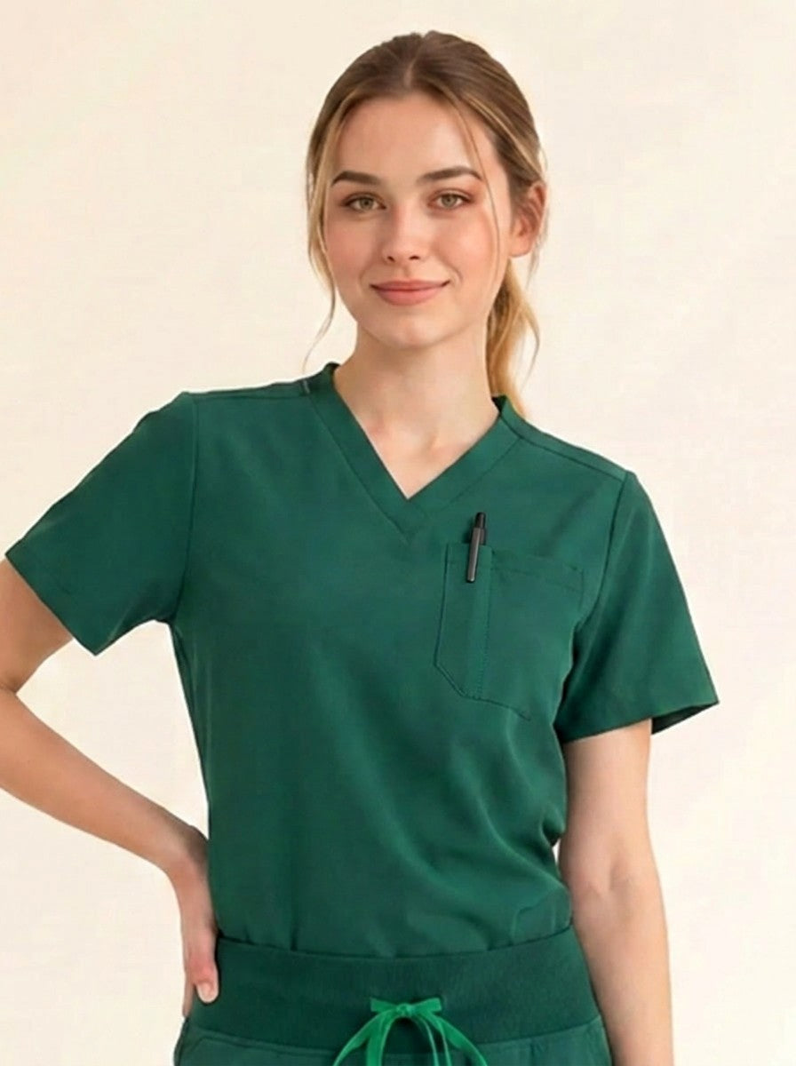 Women's Cura PenSlot Scrub Top