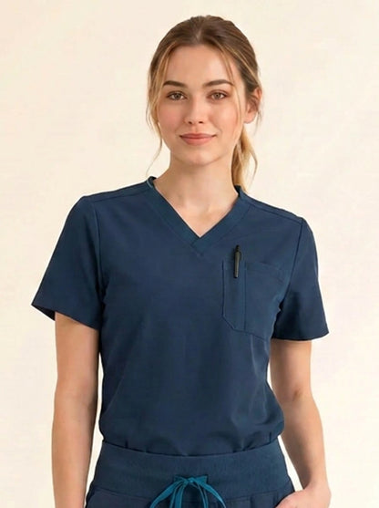 Women's Cura PenSlot Scrub Top