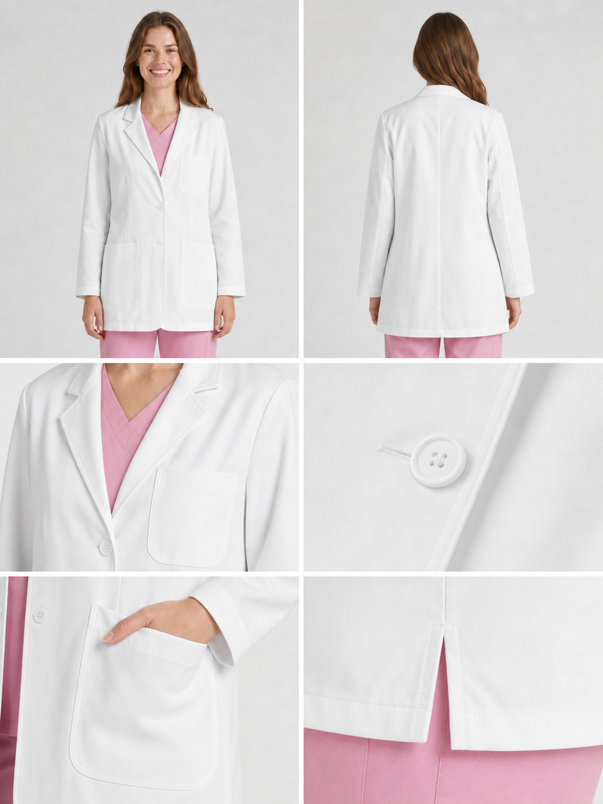 Women's Nuvra Classic Long Sleeve Lab Coat product image