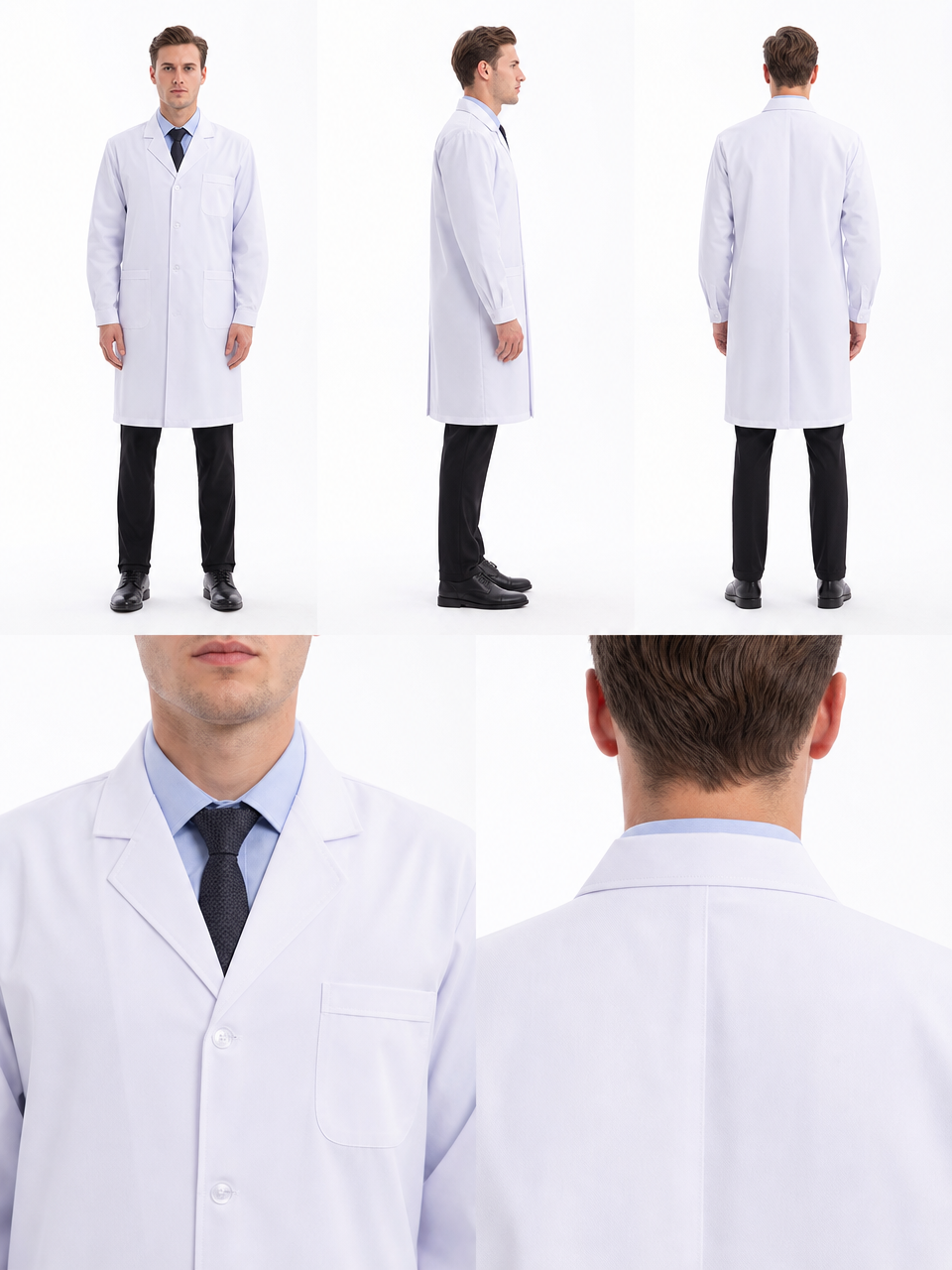 Men's Altair Classic Long Sleeve Lab Coat product image