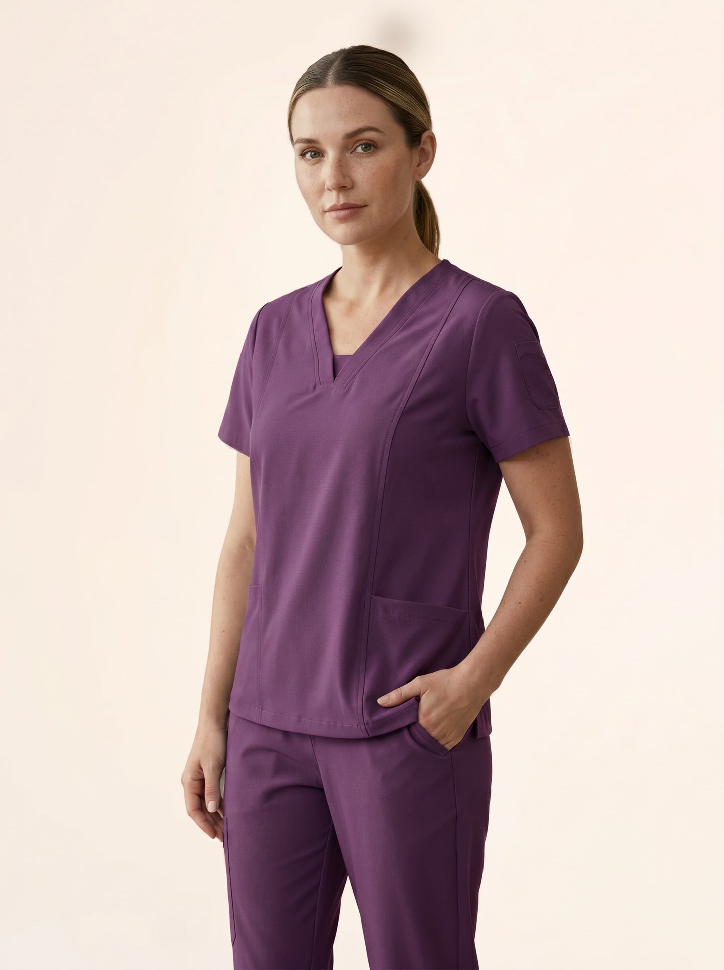 Women's Lumen Scrub Top