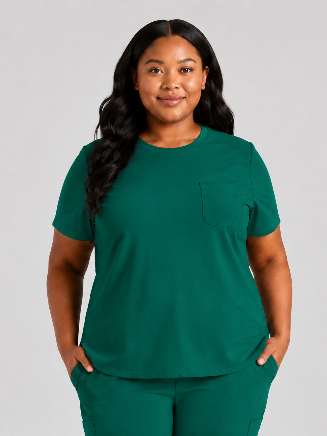 Women's Zira SinglePocket Scrub Top