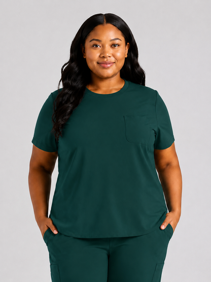 Women's Zira SinglePocket Scrub Top