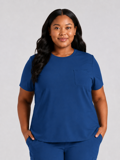 Women's Zira SinglePocket Scrub Top