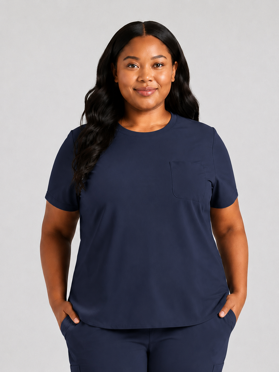 Women's Zira SinglePocket Scrub Top
