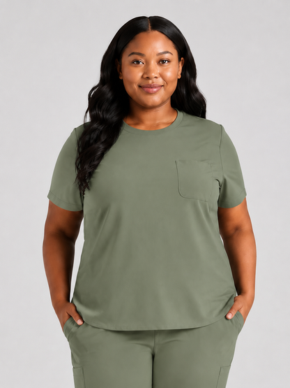 Women's Zira SinglePocket Scrub Top