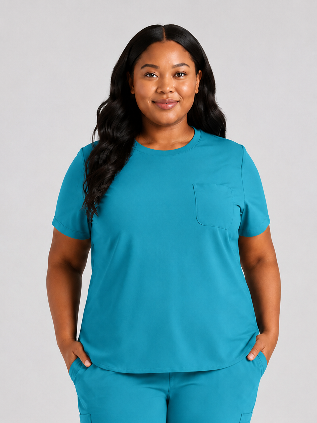 Women's Zira SinglePocket Scrub Top