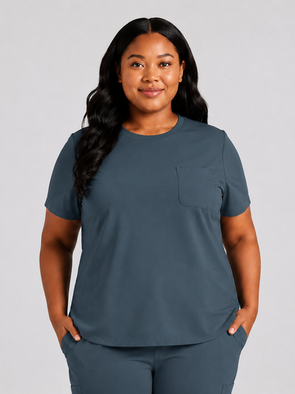 Women's Zira SinglePocket Scrub Top