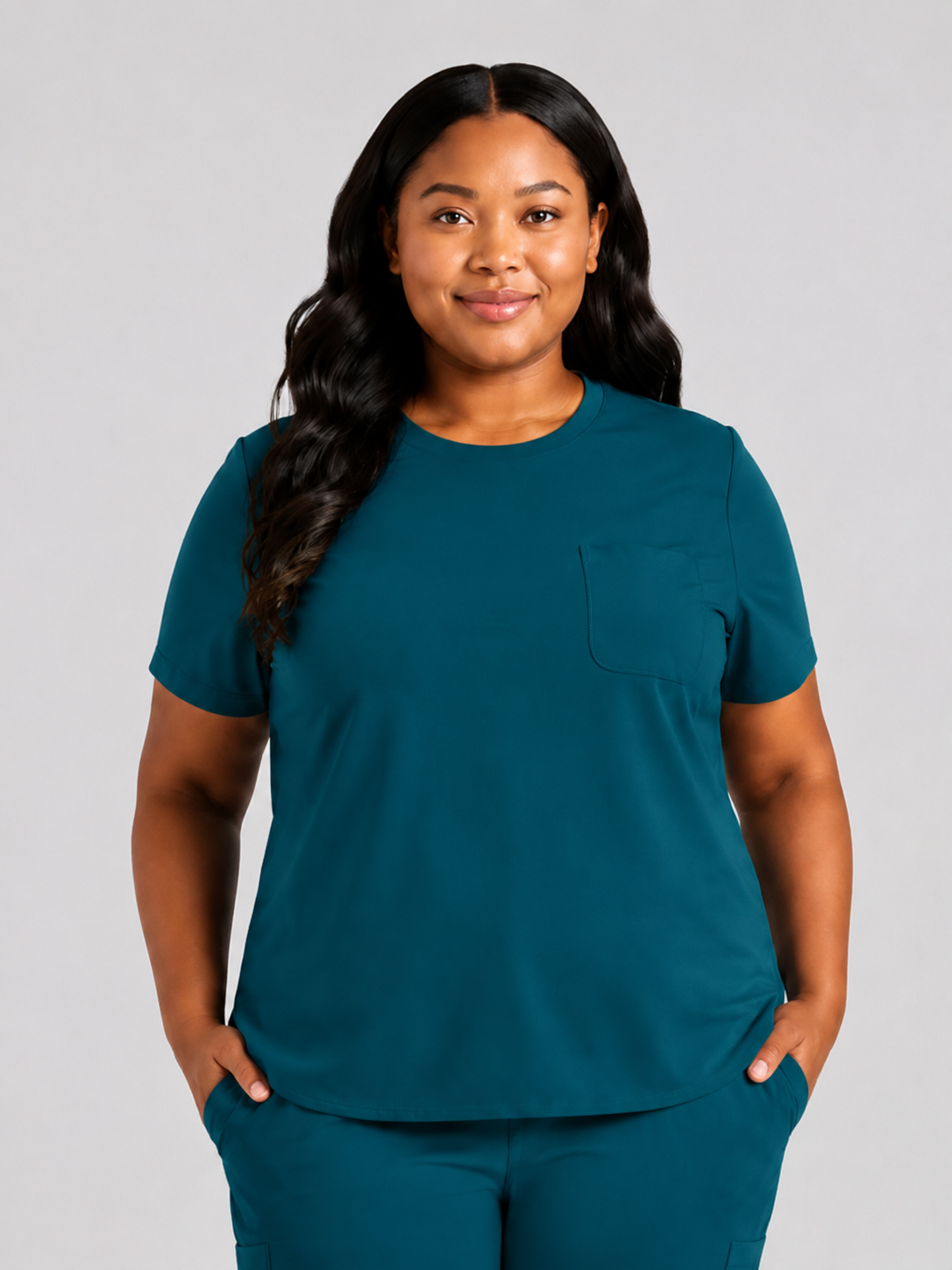 Women's Zira SinglePocket Scrub Top