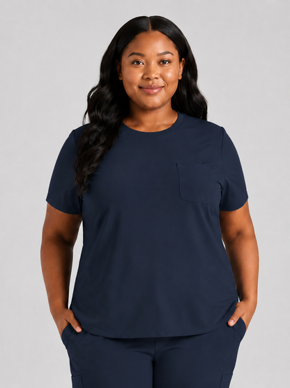 Women's Zira SinglePocket Scrub Top