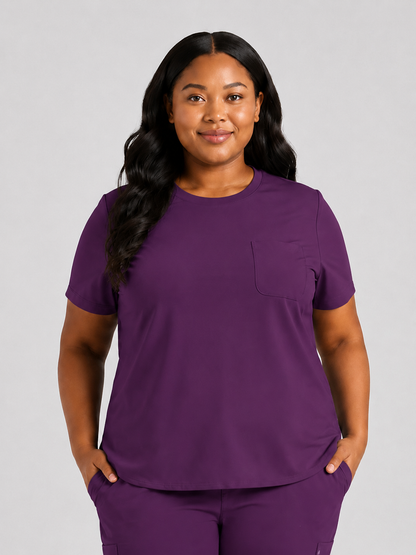 Women's Zira SinglePocket Scrub Top