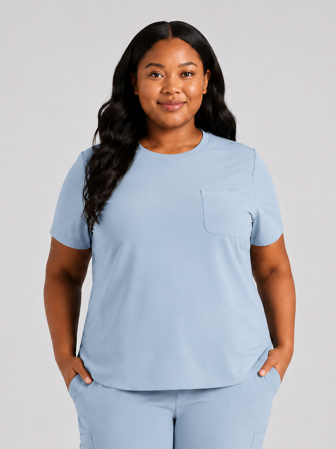 Women's Zira SinglePocket Scrub Top