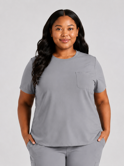 Women's Zira SinglePocket Scrub Top