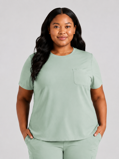 Women's Zira SinglePocket Scrub Top