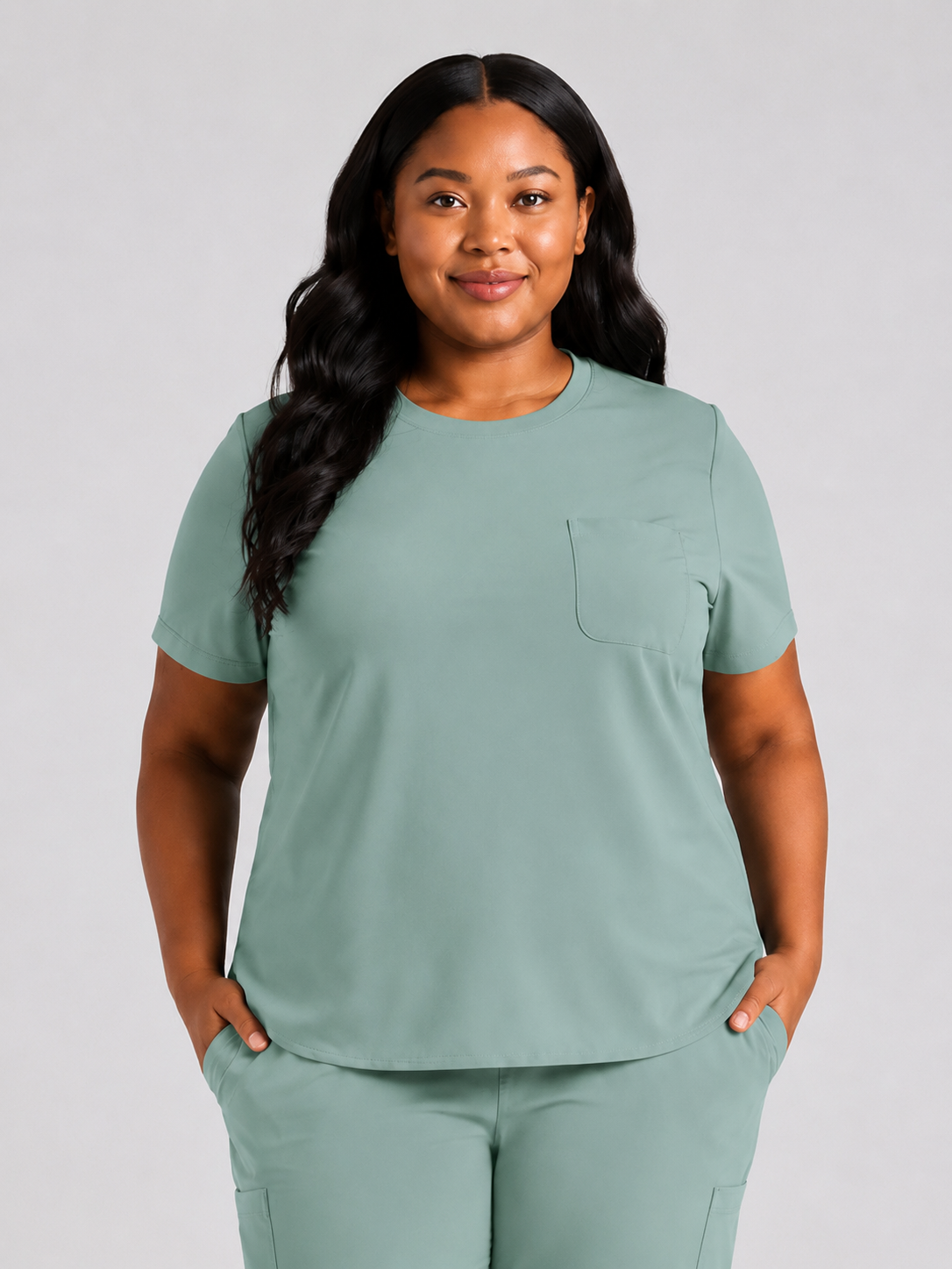 Women's Zira SinglePocket Scrub Top