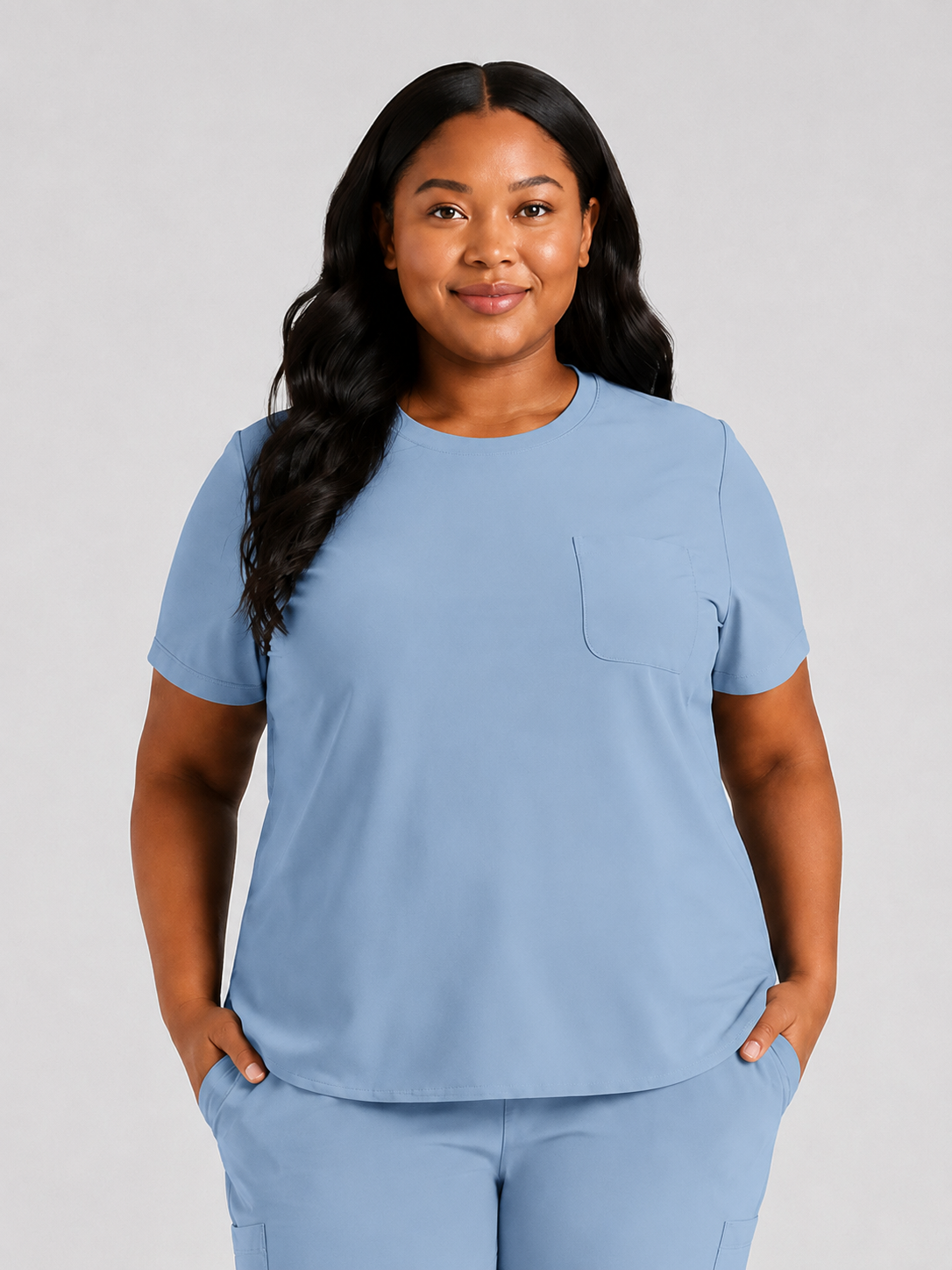 Women's Zira SinglePocket Scrub Top